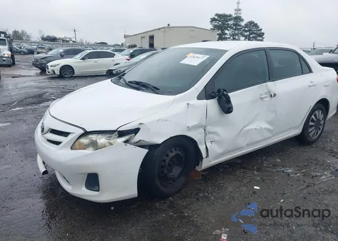 2011 Toyota Corolla Le z USA, uszkodzony, nr VIN 2T1BU4EE3BC717719